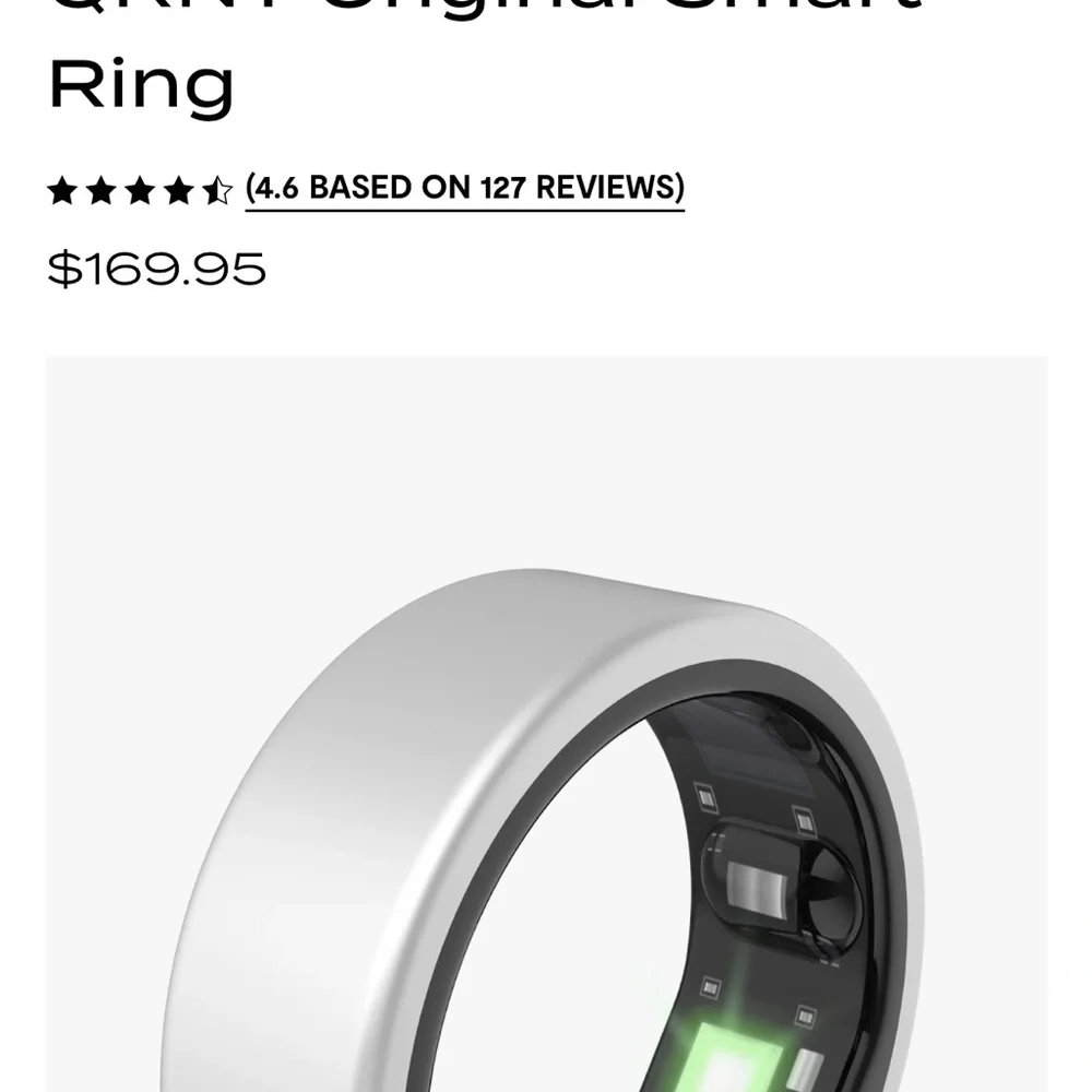 QALO White and Black Ring Case